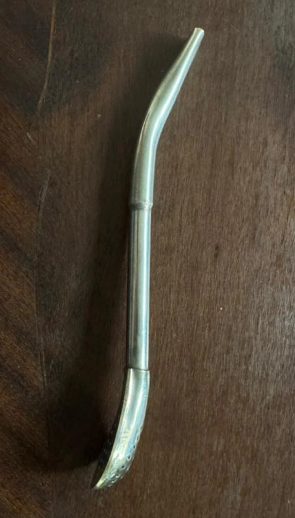 BOMBILLA DE ALPACA CURVA