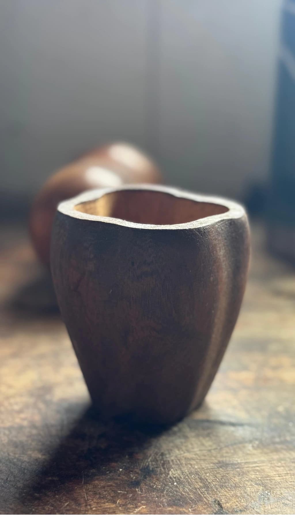 MATE MADERA ALGARROBO VIVO